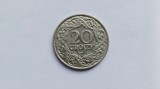 Polonia-20 Groszy 1923 Nichel, Europa