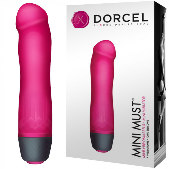 Vibrator de buzunar pentru stimularea internă vaginală, clitoridiană și anală.