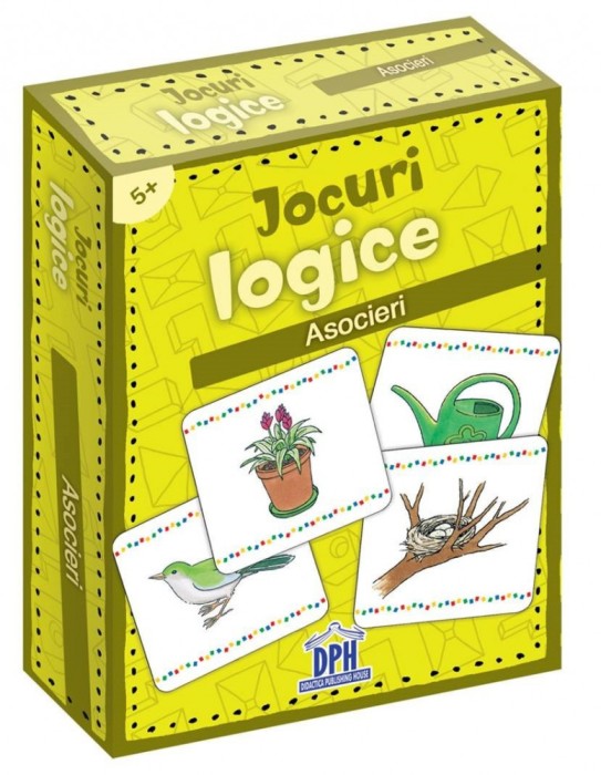 Jocuri Logice - Asocieri, Katrin Merle - Editura DPH