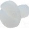 Surub UNC 6-32, poliamida, lungime 4.75mm, cap rotund, pas filet {{Pas filet}}, KEYSTONE - 9333
