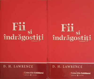 FII SI INDRAGOSTITI VOL.1-2-DAVID H. LAWRENCE-246792 foto