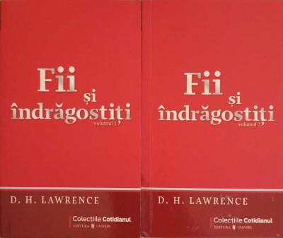 FII SI INDRAGOSTITI VOL.1-2-D.H. LAWRENCE foto