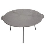 Disc gratar, pentru picnic Landmann Perfect Home, fonta, D 45 cm, cu 3 picioare