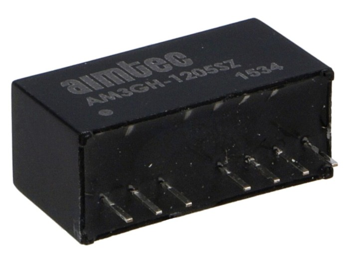 Convertor DC/DC 3W 5V 0,6A SIP8
