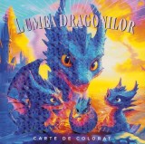Lumea Dragonilor. Carte De Colorat, - Editura Flamingo