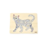 Puzzle Montessori, Pisica, Viga