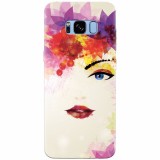 Husa silicon pentru Samsung S8, Pretty Face