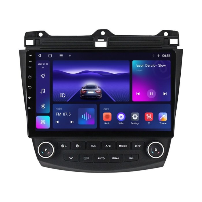 Navigatie dedicata cu Android Honda Accord VII 2003 - 2008 benzina, 3GB RAM,