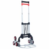 Cumpara ieftin Carucior pliabil pentru scari, 70 kg, argintiu, aluminiu