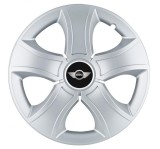 Cumpara ieftin Set 4 Capace Roti Bis Gri R16, pentru Mini, Autohelix MSA