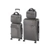 Set valize cu roti Leziter TraveLux Pro XXIII, ABS gri, 5 piese, 11&ndash;100 L