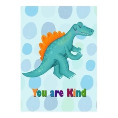 Pictura cu diamante Panamalar, model dinozaur X093, 30 x 40 cm, rasina, multicolor