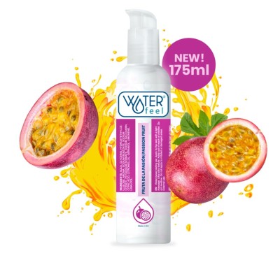 Lubrifiant Water Feel pe Baza de Apa Aroma Fructul Pasiunii 175 ml foto