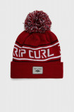 Rip Curl caciula culoarea rosu, din tricot gros