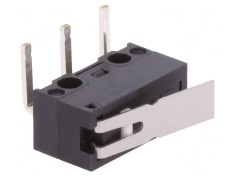 Microintrerupator cu Maneta SPDT 0.1A 125VAC foto