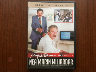 nea marin miliardar sergiu nicolaescu dvd film comedie romaneasca de colectie NM foto