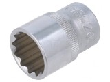 Tubulară 12-puncte 1/2&quot; 20mm Oțel Crom-Vanadium