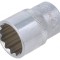 Tubulară 12-puncte 1/2&quot; 20mm Oțel Crom-Vanadium