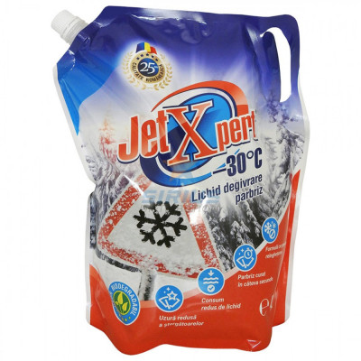 Lichid parbriz iarna -30C JetXpert 4 litri foto