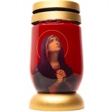 Candela Bolsius din Sticla 3l cu Maica Domnului 36h DNC41891