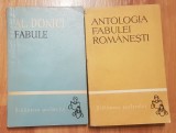 Set 2 carti de fabule. Colectia Biblioteca Scolarului