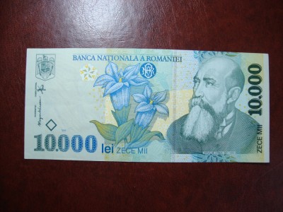 ROMANIA 10.000 LEI 1999 foto