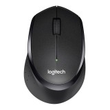 Mouse Wireless Logitech M330 SILENT PLUS, 1000 dpi, Negru