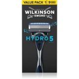 Wilkinson Sword Hydro5 aparat de ras + lame de rezervă 9 buc