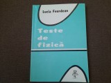 Lucia Feurdean Teste de fizica