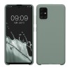 Husa Kwmobile pentru Samsung Galaxy A51, Verde, Silicon, KWM000010ZA054C, Carcasa