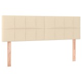 Cumpara ieftin Tablii de pat, crem, 144x5x78/88 cm, textil