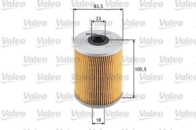 VALEO 586574 Filtru ulei foto