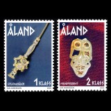 Aland (Finlanda) 2002 - Artefacte din Epoca Fierului, arheologie, serie neuzata