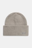 Helly Hansen căciulă SOFT RIB BEANIE culoarea gri, din tricot gros, 67531