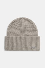 Helly Hansen căciulă SOFT RIB BEANIE culoarea gri, din tricot gros, 67531