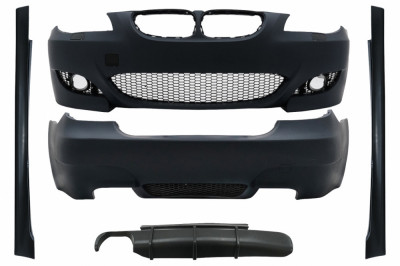 Kit Exterior compatibil cu BMW Seria 5 E60 (2003-2010) M5 Design fara PDC CBBME60M5 foto