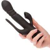 CALEXOTICS - VIBRATOR TRIPLU EUPHORIA NEGRU