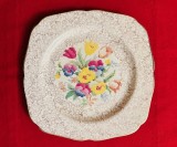 PLATOU ENGLEZESC- MARCAJ H&amp;K TUNSTALL (HOLLINSHEAD &amp; KIRKHAM) 1933-1942 L22,5CM