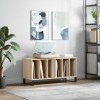 VidaXL Dulap pentru discuri stejar sonoma 100x38x48 cm, lemn prelucrat 831759