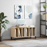 VidaXL Dulap pentru discuri stejar sonoma 100x38x48 cm, lemn prelucrat