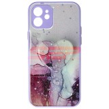 Husa iPhone 12 Marble Design 04, Toc TPU Silicon, Protectie Camera