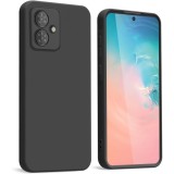 Husa Soft Touch, slim, ALC Mobile, anti soc, compatibila cu Motorola G54, Negru Tpu