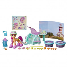 Figurina My Little Pony Scena De Film Sunny Starscout, 7.5 cm, 25 accesorii, 5 ani+ foto