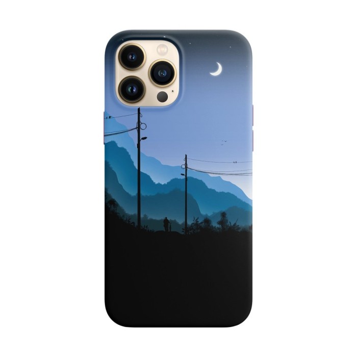 Husa compatibila cu Apple iPhone 14 Pro Max model Lone Walker, Silicon, TPU, Viceversa
