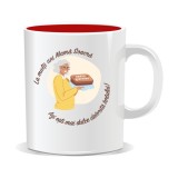 Cana personalizata cu mesaje pentru soacra, La multi ani Mama Soacra. Azi esti mai dulce datorita tortului