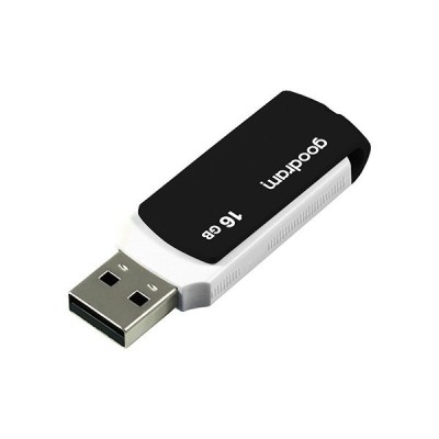 Stick Memorie USB 2.0 16GB (Negru/Alb) Goodram foto