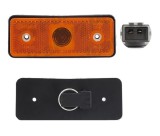 Lampa gabarit Mercedes Sprinter 2414, 01.1902, VW LT II 05.1905, fata/spate, partea stanga=dreapta, EU, dreptunghiular; montare surub cu spatiu 72mm,