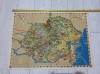 &quot;Rom&acirc;nia, ţara turismului&quot;, harta turistică a Rom&acirc;niei, realizată de pictorul și ilustratorul Dem Demetrescu, 1938