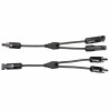 Set conectori tip MC4 model Y pentru panouri fotovoltaice