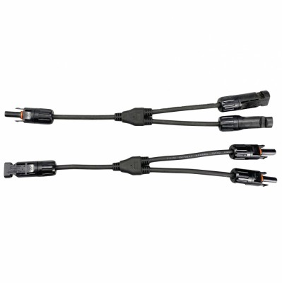 Set conectori tip MC4 model Y pentru panouri fotovoltaice foto